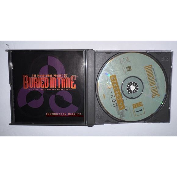 Journeyman Project 2: Buried in Time (PC, 1995) Box Damage Please See Photos - Picture 9 of 11